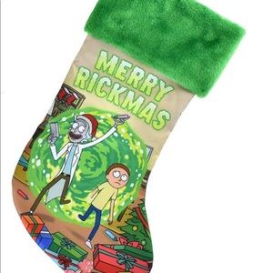 "Merry Rickmas" Rick and Morty Christmas Stocking